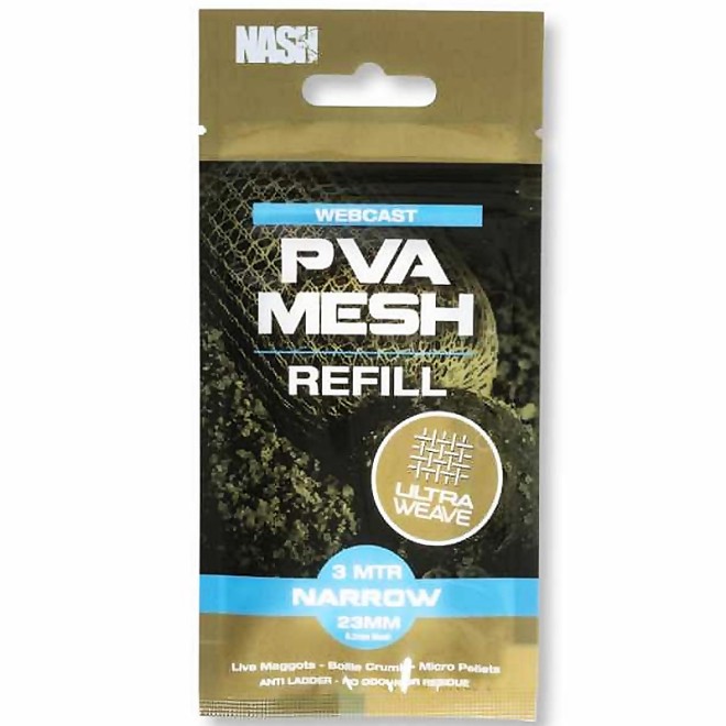 Nash - Webcast?Ultra Weave PVA Refill Narrow 3m