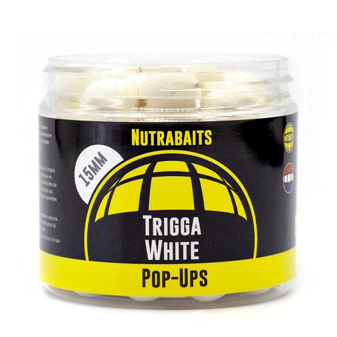 NUTRABAITS - Trigga White Pop Ups
