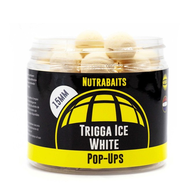 NUTRABAITS - Trigga Ice White Pop Ups