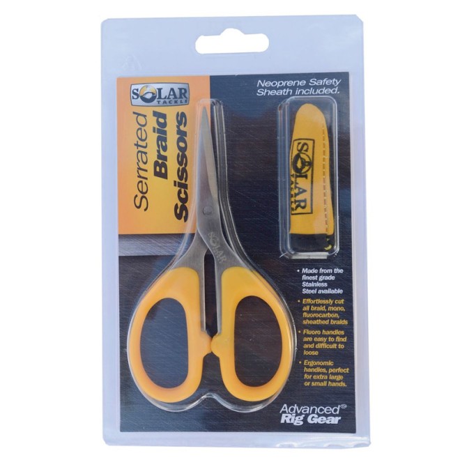 Solar - Serrated Braid Scissors