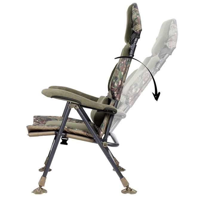 Trakker - Levelite Camo Longback Recliner