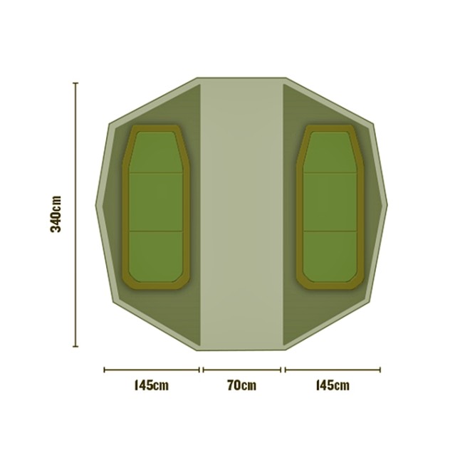 Trakker - Superdome Bivvy Inner Capsule Twin