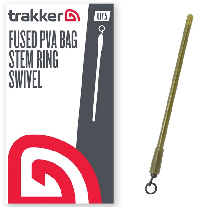 Trakker - Fused PVA Bag Stem Ring Swivel