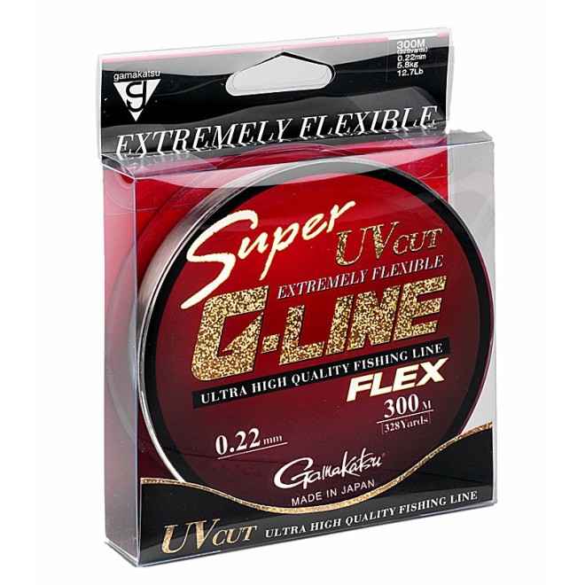 Gamakatsu - Super UV G-Line Flex 0,26mm 300m