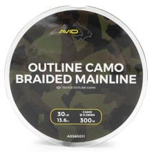 Avid - Outline Camo Braided Sinking Mainline 30lb 0,25mm