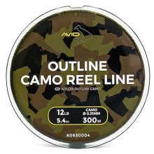AVID - Outline Camo Reel Line 15lb 0,33mm 300m