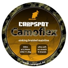 Carpspot - Camoflex Sinking Braid 0,24mm 300m