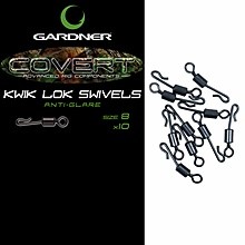 Gardner - Covert Kwik Lok Swivels Size 8
