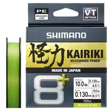 Shimano - Kairiki 8+ Mantis Green 0.13mm 150m