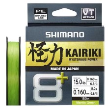 Shimano - Kairiki 8+ Mantis Green 0.16mm 150m