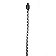 Solar - Black Stainless Chain Plastic Ended 12"