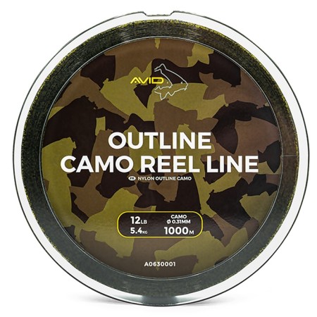Avid - Outline Camo Reel Line 1000m