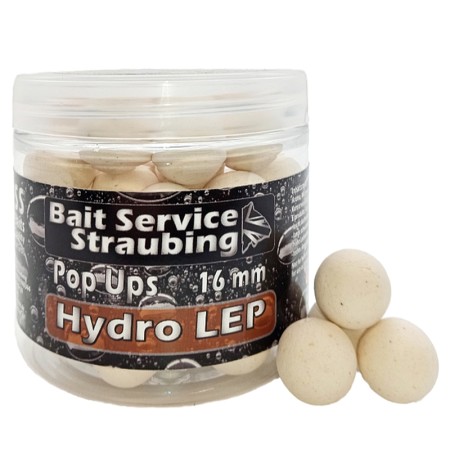 BAIT SERVICE STRAUBING - Pop Up Hydro LEP Weiß