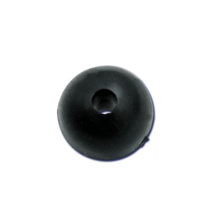 Black Cat - Rubber Shock Beads 10mm 10 Stück