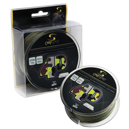Carp Spirit - 4-D Camo Braid 0,26mm 1000m