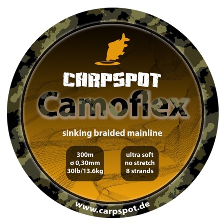 Carpspot - Camoflex Sinking Braid 0,30mm 300m