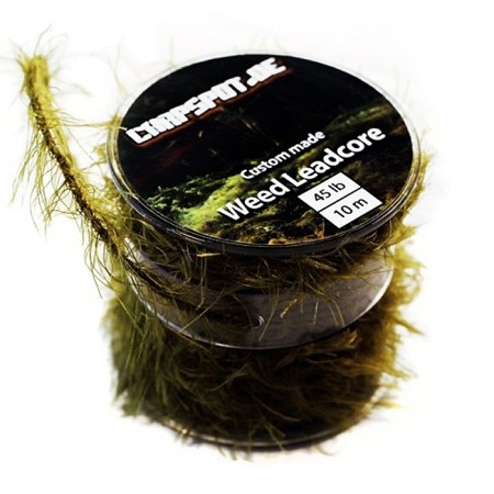 Carpspot - Weed Leadcore 45lb Braun 10m