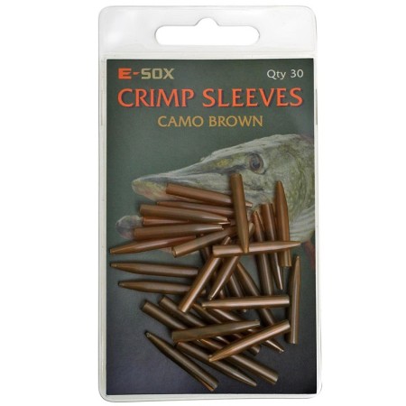 Drennan - E-Sox Crimp Sleeve Camo Brown