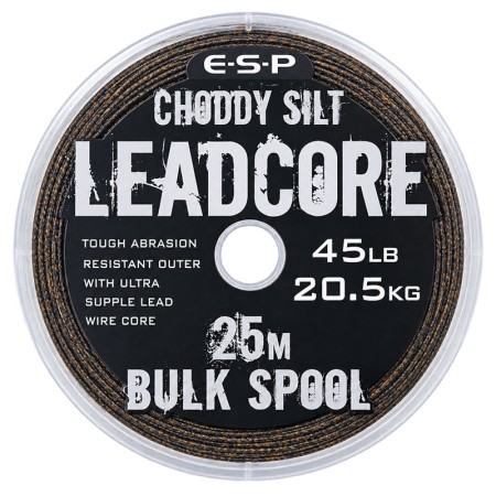 ESP - Leadcore Bulk Spool Choddy Silt 25m