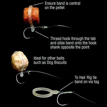 ENTERPRISE TACKLE - Pellet Bait Bands Clear