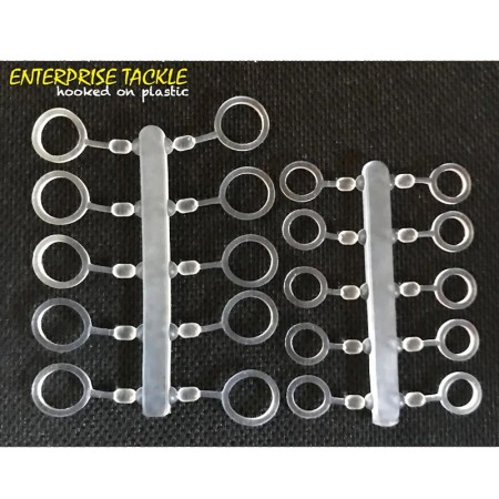 ENTERPRISE Tackle - Hair Pellet Bait Bands Clear