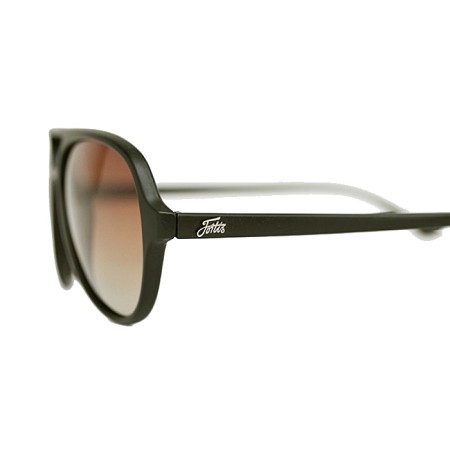 Fortis - Aviator Matt Black Sunglasses