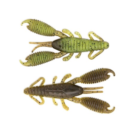 Reins - 2.5" Ring Craw Green Pumpkin Chartreuse Melon