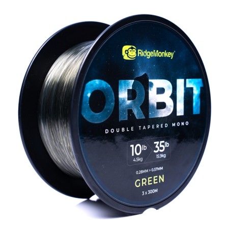 RidgeMonkey - Orbit Double Tapered Mono 0,28-0,57mm 3 x 300m