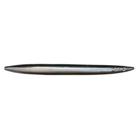 Savage Gear - 3D Line Thru Sandeel Black/Silver 125mm 19g