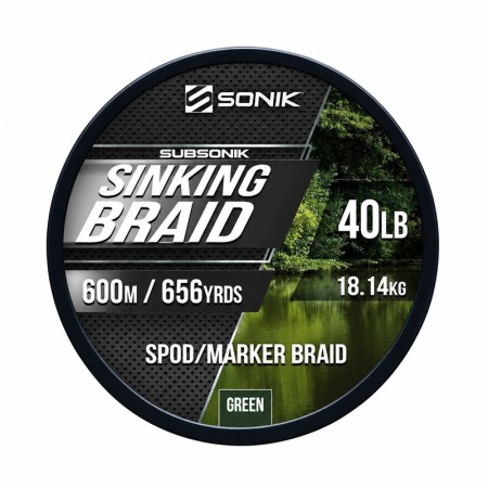 Sonik - Subsonik Sinking Braid 0,20mm 600m