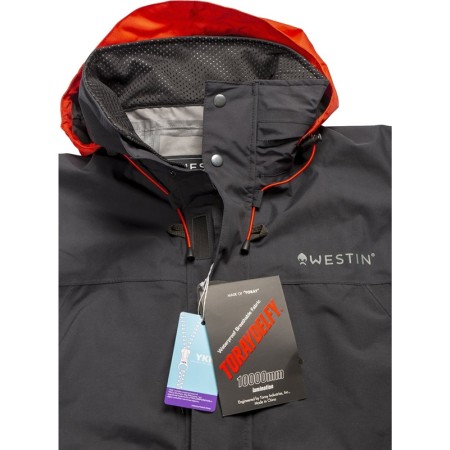 WESTIN - W6 Rain Jacket Steel Black