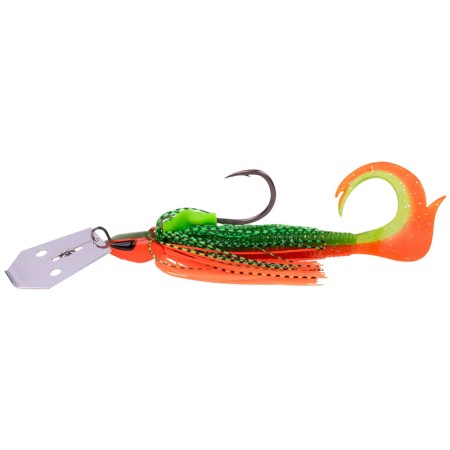 Zeck Fishing - Bladed Cat Jig Fire Perch (UV Aktive) 30g