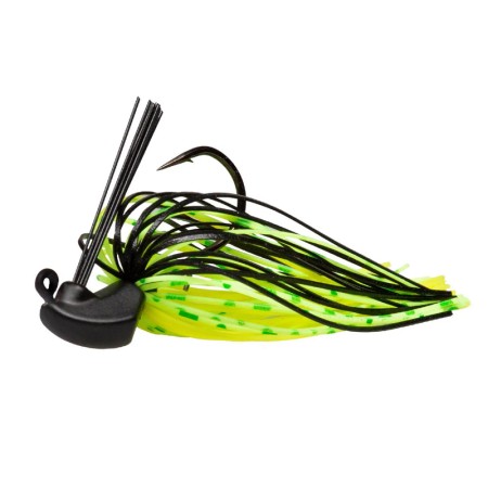 zeck Fishing - Skirted Jig Chartrteuse 1/0