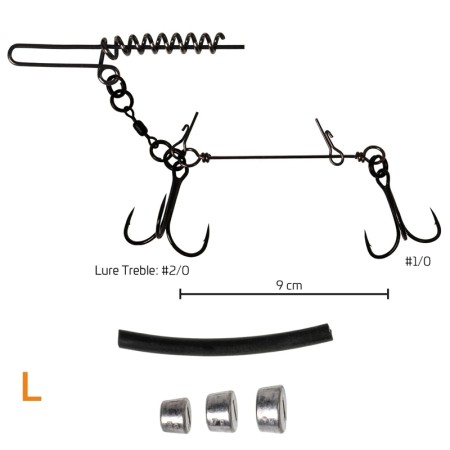 Zeck Fishing - Softbait System + Screw Set Size L
