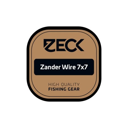 Zeck Fishing - 7x7 Zander Wire 6kg 5m