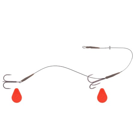 Zeck Fishing - Twin Treble Rig Size 4