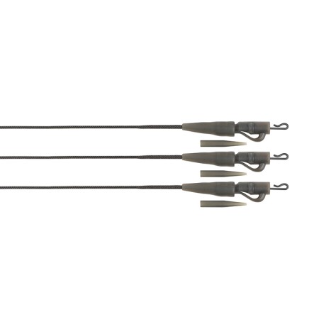 Fox Edges Naturals Leadcore Lead Clip Leaders 3pcs 50lb