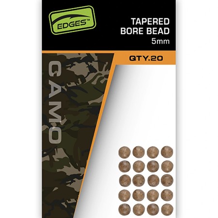 Fox - Edges Camo Tapered Bore Beads 5mm