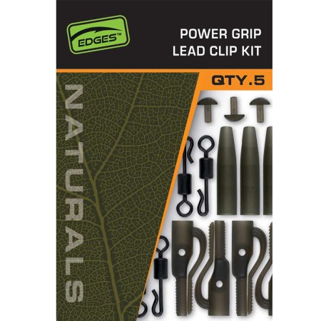 Fox - Edges Naturals Power Grip Lead Clip Kit