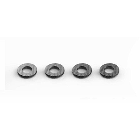 Fox - Black Label Leather Washers 4 Stück
