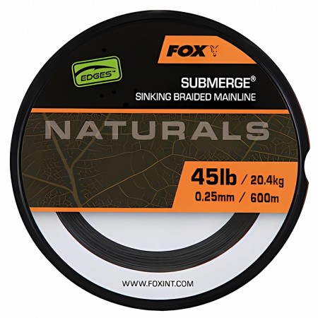 FOX - Edges Naturals Submerge Braid 600m
