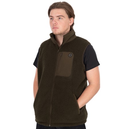 FOX - Olive Sherpa Hybrid Gilet