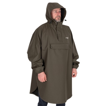 Fox - Khaki Poncho One Size