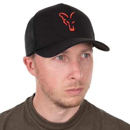 Fox - Collection Trucker Cap Black/Orange
