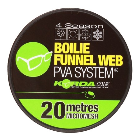 Korda - Boilie Funnel Web Refill Micromesh-20m Nachfüllpack