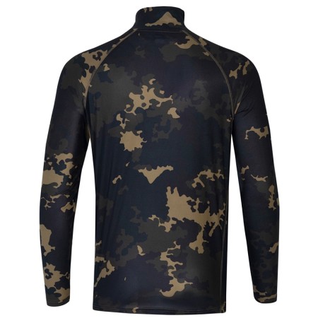 KORDA - Kool UPF Zip Jersey Dark Kamo