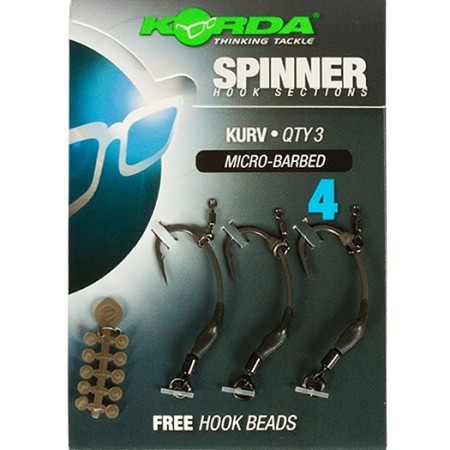 KORDA - Spinner Hook Sections Kurv