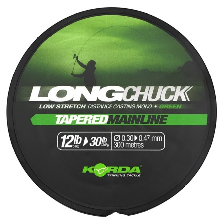 Korda - LongChuck Tapered Mainline Green 300m