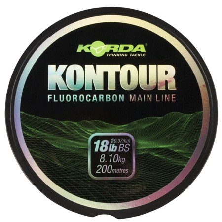 Korda - Kontour Fluorcarbon Mainline 200m