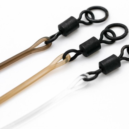 KORDA - Dark Matter Leader Ring Swivel 30lb 30cm